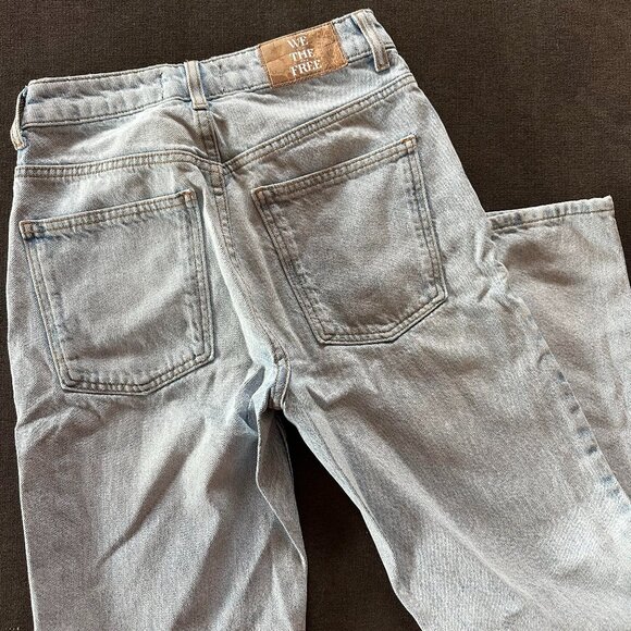 Free People Straight Leg Jeans - Picture 2 of 3